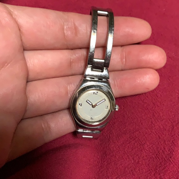 ?SWATCH Irony “Crystalline” Stainless Steel Watch main image 6